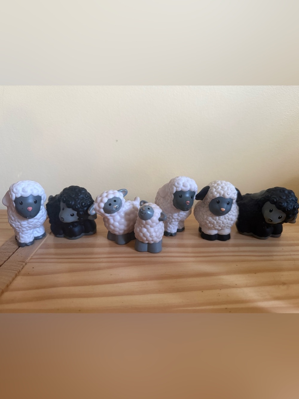 Fisher price mattel little people 1995-2014 Sheep lot incl. htf vintage lamb